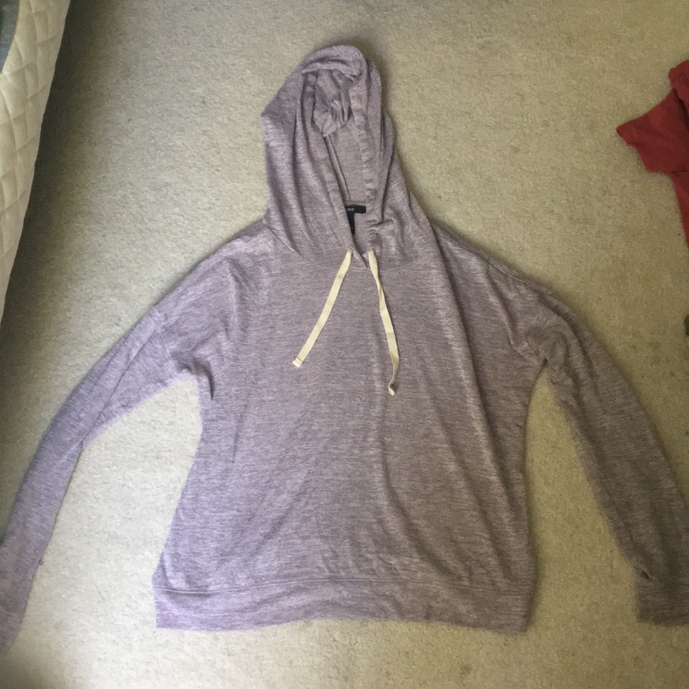 Purple hoodie
